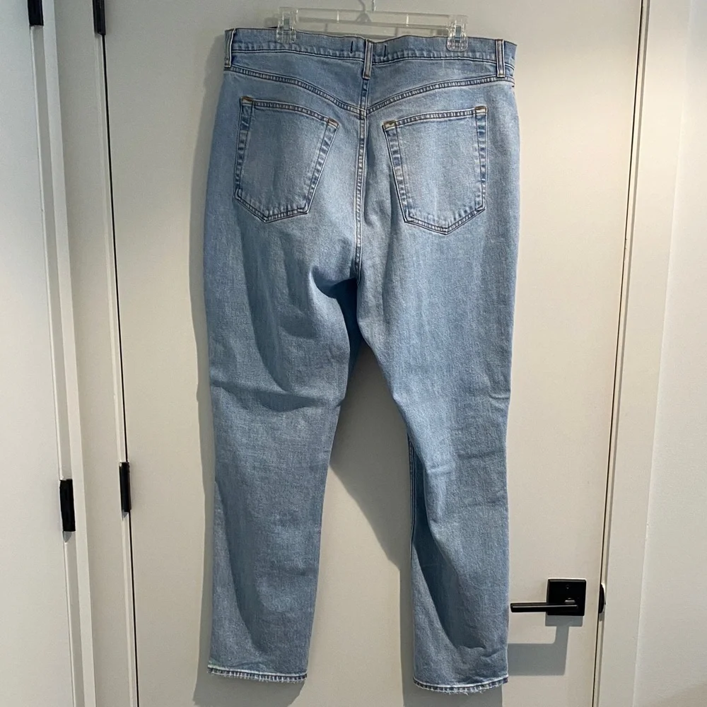 Abercrombie & Fitch Sky Blue High Rise Jeans